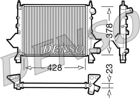 Wilmink Group WG1919424 - Radiateur, refroidissement du moteur cwaw.fr