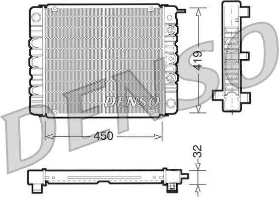 Wilmink Group WG1919519 - Radiateur, refroidissement du moteur cwaw.fr