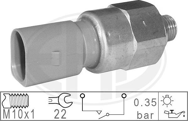 Wilmink Group WG1492621 - Capteur, pression d'huile cwaw.fr