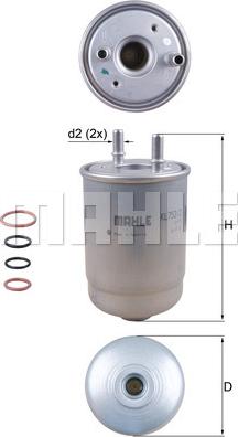 Wilmink Group WG1426318 - Filtre à carburant cwaw.fr