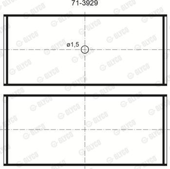 Wilmink Group WG1094437 - Kit de coussinets de bielle cwaw.fr