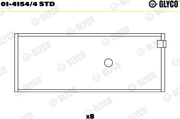 Wilmink Group WG1094284 - Kit de coussinets de bielle cwaw.fr