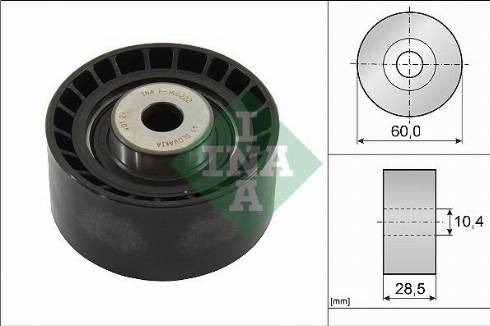 Wilmink Group WG1097465 - Poulie renvoi / transmission, courroie trapézoïdale à nervures cwaw.fr