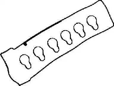 Wilmink Group WG1006492 - Jeu de joints d'étanchéité, couvercle de culasse cwaw.fr