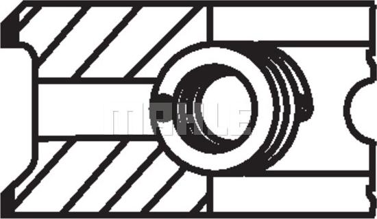 Wilmink Group WG1201253 - Jeu de segments de pistons cwaw.fr