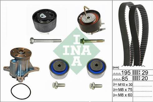 Wilmink Group WG1809859 - Pompe à eau + kit de courroie de distribution cwaw.fr