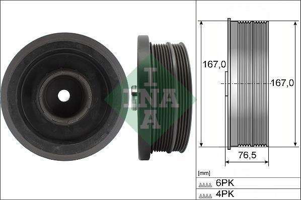 Wilmink Group WG1254397 - Poulie, vilebrequin cwaw.fr