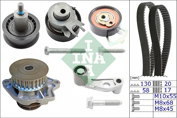 Wilmink Group WG1251251 - Pompe à eau + kit de courroie de distribution cwaw.fr