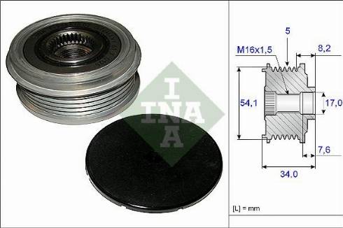 Wilmink Group WG1253698 - Poulie, alternateur cwaw.fr