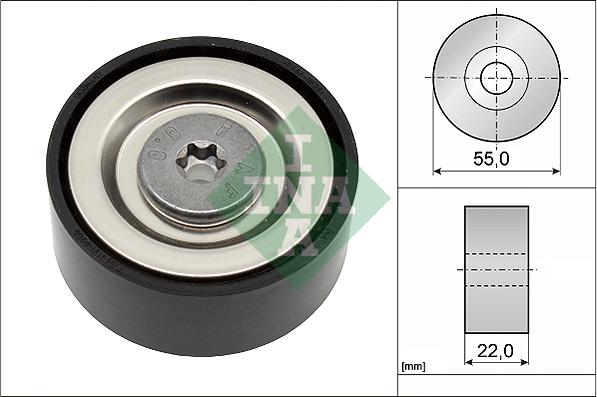 Wilmink Group WG1253146 - Poulie renvoi / transmission, courroie trapézoïdale à nervures cwaw.fr