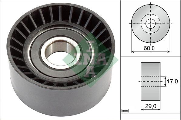 Wilmink Group WG1252910 - Poulie renvoi / transmission, courroie trapézoïdale à nervures cwaw.fr