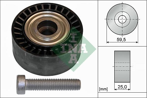 Wilmink Group WG1252976 - Poulie renvoi / transmission, courroie trapézoïdale à nervures cwaw.fr