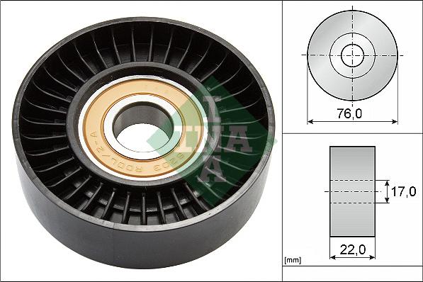 Wilmink Group WG1252502 - Poulie renvoi / transmission, courroie trapézoïdale à nervures cwaw.fr