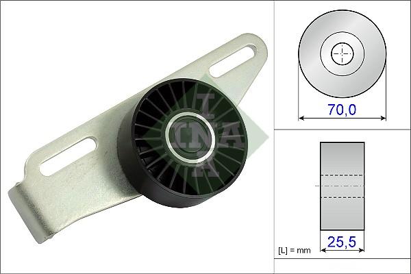 Wilmink Group WG1252660 - Poulie renvoi / transmission, courroie trapézoïdale à nervures cwaw.fr