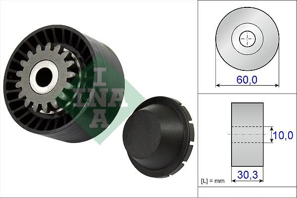 Wilmink Group WG1252618 - Poulie renvoi / transmission, courroie trapézoïdale à nervures cwaw.fr