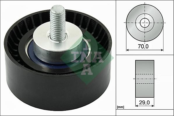 Wilmink Group WG1252860 - Poulie renvoi / transmission, courroie trapézoïdale à nervures cwaw.fr