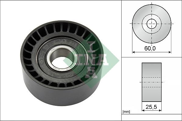 Wilmink Group WG1252834 - Poulie renvoi / transmission, courroie trapézoïdale à nervures cwaw.fr