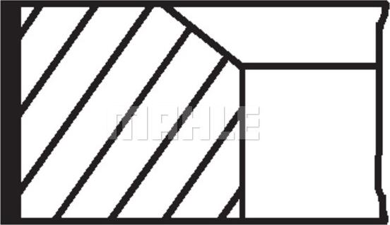 Wilmink Group WG1200387 - Jeu de segments de pistons cwaw.fr