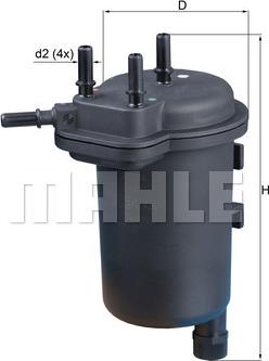 Wilmink Group WG1214985 - Filtre à carburant cwaw.fr