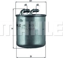 Wilmink Group WG1214971 - Filtre à carburant cwaw.fr