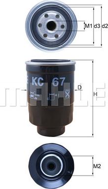 Wilmink Group WG1214844 - Filtre à carburant cwaw.fr