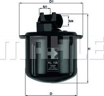 Wilmink Group WG1214868 - Filtre à carburant cwaw.fr