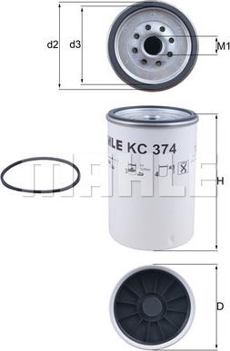 Wilmink Group WG1214818 - Filtre à carburant cwaw.fr