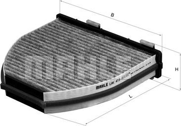 Wilmink Group WG1215660 - Filtre, air de l'habitacle cwaw.fr