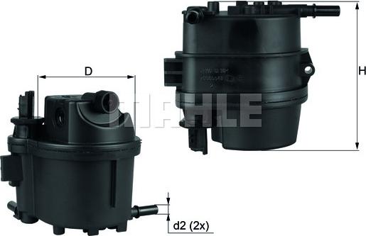 Wilmink Group WG1215112 - Filtre à carburant cwaw.fr