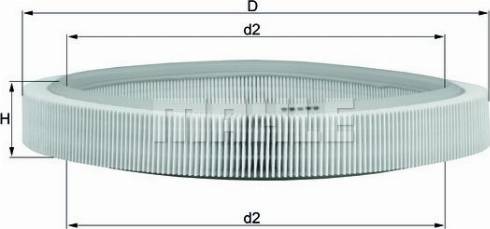 Wilmink Group WG1216680 - Filtre à air cwaw.fr