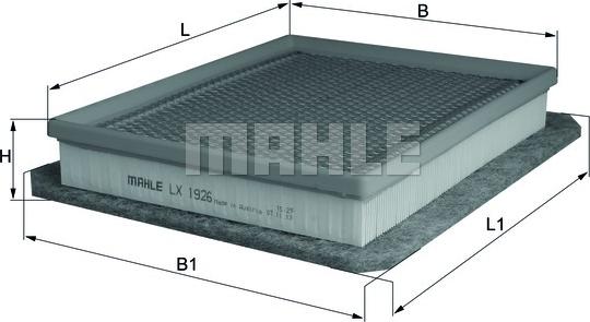 Wilmink Group WG1216120 - Filtre à air cwaw.fr