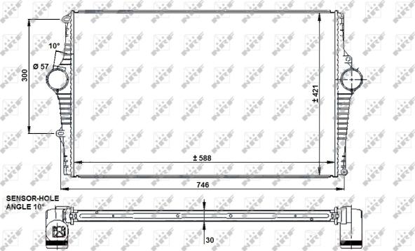 Wilmink Group WG1724177 - Intercooler, échangeur cwaw.fr