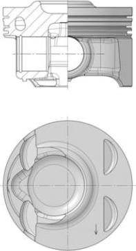 Wilmink Group WG1726250 - Piston cwaw.fr