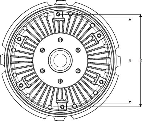 Wilmink Group WG2161884 - Embrayage, ventilateur de radiateur cwaw.fr