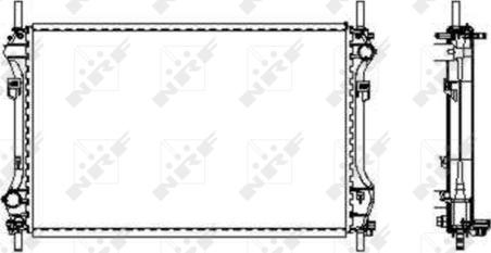 Wilmink Group WG1721556 - Radiateur, refroidissement du moteur cwaw.fr