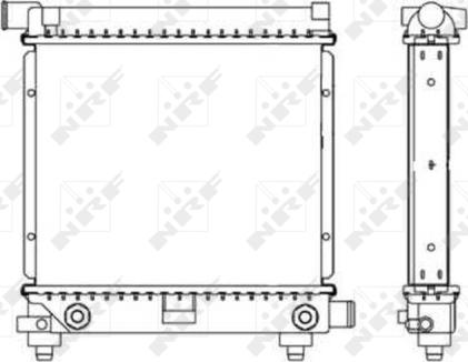 Wilmink Group WG1721693 - Radiateur, refroidissement du moteur cwaw.fr