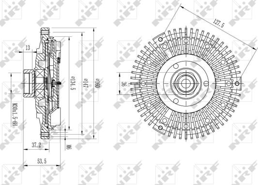 Wilmink Group WG1721023 - Embrayage, ventilateur de radiateur cwaw.fr