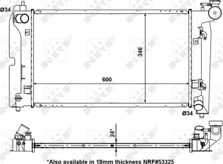 Wilmink Group WG1723086 - Radiateur, refroidissement du moteur cwaw.fr