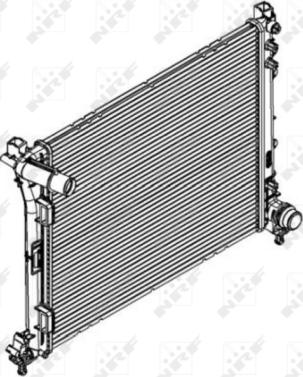 Wilmink Group WG1723379 - Radiateur, refroidissement du moteur cwaw.fr