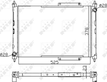 Wilmink Group WG1722955 - Radiateur, refroidissement du moteur cwaw.fr