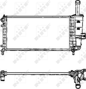 Wilmink Group WG1722446 - Radiateur, refroidissement du moteur cwaw.fr