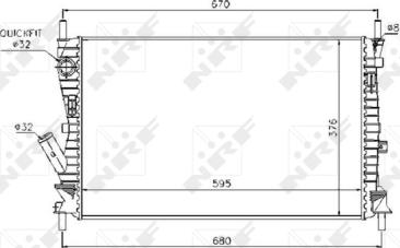 Wilmink Group WG1722563 - Radiateur, refroidissement du moteur cwaw.fr