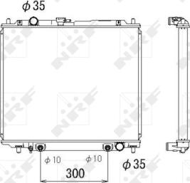 Wilmink Group WG1722617 - Radiateur, refroidissement du moteur cwaw.fr