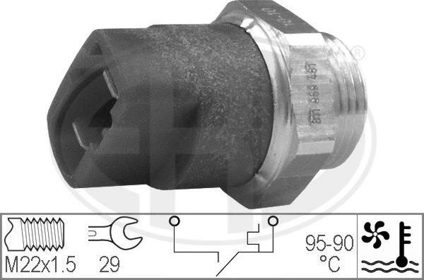 Wilmink Group WG1777094 - Interrupteur de température, ventilateur de radiateur cwaw.fr