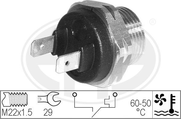 Wilmink Group WG1777017 - Interrupteur de température, ventilateur de radiateur cwaw.fr