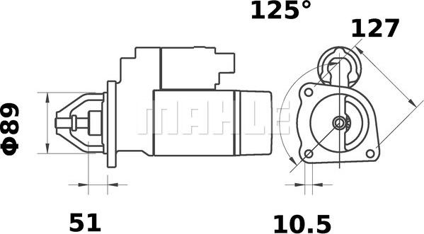 Wilmink Group WG2044929 - Démarreur cwaw.fr