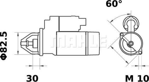 Wilmink Group WG2044884 - Démarreur cwaw.fr