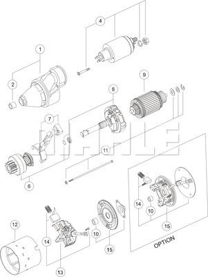 Wilmink Group WG2044872 - Démarreur cwaw.fr