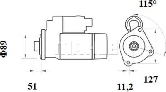 Wilmink Group WG2045430 - Démarreur cwaw.fr