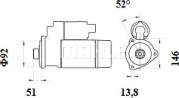 Wilmink Group WG2045428 - Démarreur cwaw.fr